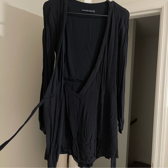 Abercrombie and Fitch Wrap-Front Skort Romper Size S - Picture 4 of 4